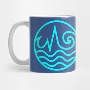 ocean wave Mug